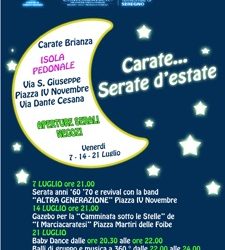 Carate… Serate d’estate 2017