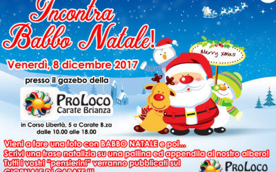 08.12.2017 – Incontra Babbo Natale