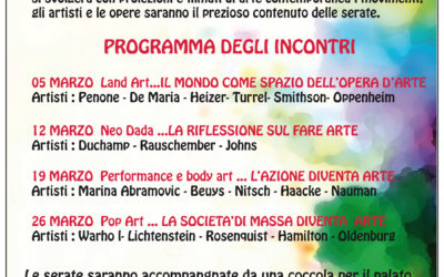 Serata Artistica. Le date di marzo 2018