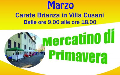 26/27 Marzo Mercatini di Primavera 2022